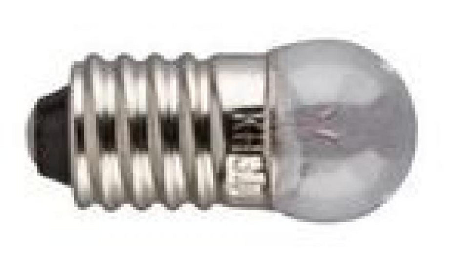 FADEDA Glühlampen gelb 3,5V, 200mA Gewinde E10 Glasdurchmesser 11mm, LxBxH in mm: 23x11x11. Für Krippen, Miniatur-, Hobby- und Modellbau, Puppenhauszubehör u. Modelleisenbahn.