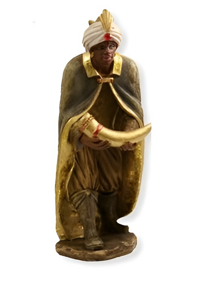 13x FADEDA Krippenfiguren   / Höhe:10 cm / handbemalt / detailgetreue Krippen Figuren - Weihnachten Tisch Dekoration Krippe Zubehör