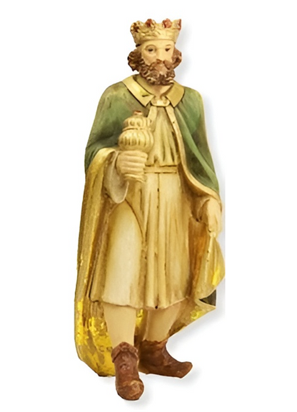 13x FADEDA Krippenfiguren   / Höhe:10 cm / handbemalt / detailgetreue Krippen Figuren - Weihnachten Tisch Dekoration Krippe Zubehör