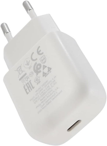 FADEDA USB C Ladegerät Ladekabel für iPhone 16/16 Plus/16 Pro/16 Pro Max/15/15 Plus/15 Pro/15 Pro Max, Galaxy S20fe - S25 und S8 - S10 und A12-A13, A33 und A50 - A55 5g 10W Type C Adapter
