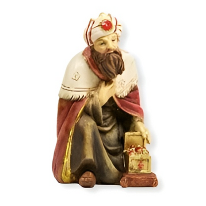 13x FADEDA Krippenfiguren   / Höhe:10 cm / handbemalt / detailgetreue Krippen Figuren - Weihnachten Tisch Dekoration Krippe Zubehör