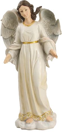 FADEDA Engel  / Höhe:40 cm / handbemalt / detailgetreue Krippen Figuren - Weihnachten Tisch Dekoration Krippe Zubehör