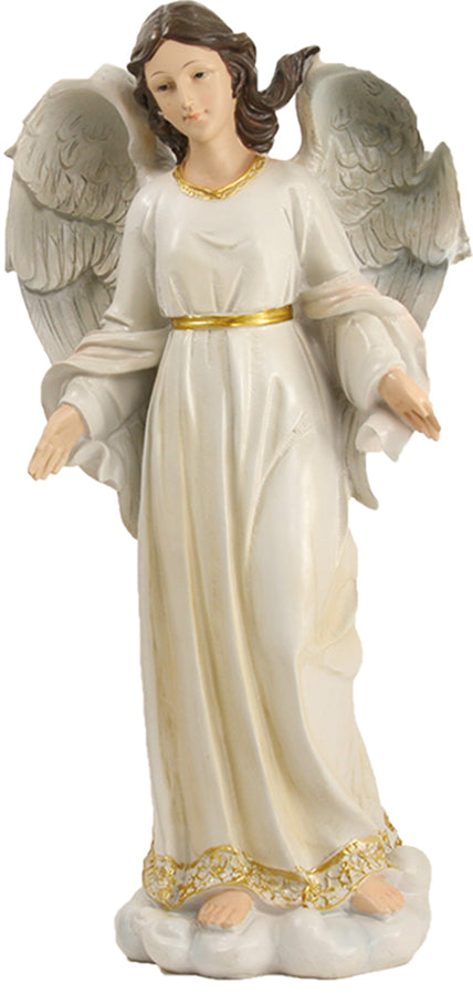 FADEDA Engel  / Höhe:40 cm / handbemalt / detailgetreue Krippen Figuren - Weihnachten Tisch Dekoration Krippe Zubehör