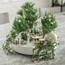 FADEDA Pavillon, weiß  / Höhe:20 cm / handbemalt / detailgetreue Krippen Figuren - Weihnachten Tisch Dekoration Krippe Zubehör