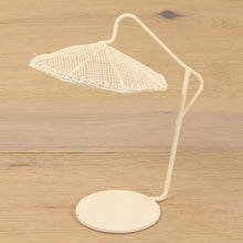 FADEDA Sonnenschirm klein, weiß  / Höhe:13 cm / handbemalt / detailgetreue Krippen Figuren - Weihnachten Tisch Dekoration Krippe Zubehör