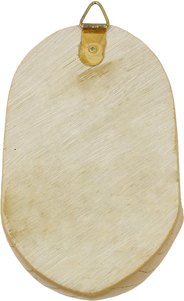 FADEDA Weihwasserkessel "Hlg. Geist"  / Höhe:12 cm / handbemalt / detailgetreue Krippen Figuren - Weihnachten Tisch Dekoration Krippe Zubehör