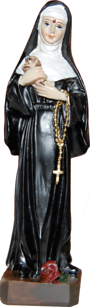 FADEDA Hlg. Rita  / Höhe:12 cm / handbemalt / detailgetreue Krippen Figuren - Weihnachten Tisch Dekoration Krippe Zubehör