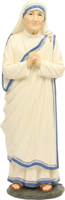 FADEDA Hlg. Mutter Teresa  / Höhe:11 cm / handbemalt / detailgetreue Krippen Figuren - Weihnachten Tisch Dekoration Krippe Zubehör