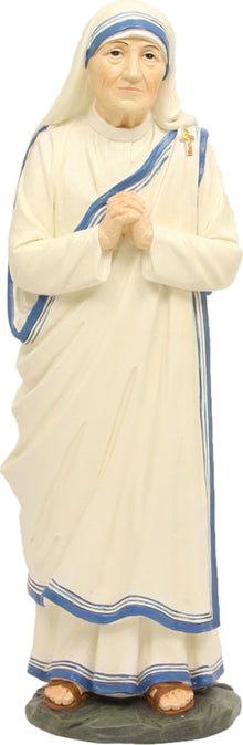 FADEDA Hlg. Mutter Teresa  / Höhe:28 cm / handbemalt / detailgetreue Krippen Figuren - Weihnachten Tisch Dekoration Krippe Zubehör