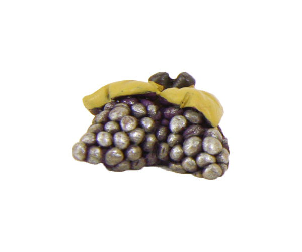 FADEDA Weintrauben – Hlg. Urban  / Höhe:2 cm / handbemalt / detailgetreue Krippen Figuren - Weihnachten Tisch Dekoration Krippe Zubehör