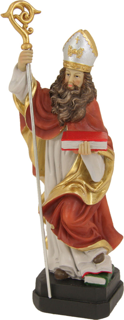 FADEDA Hlg. Bischof ohne Attribute / Höhe:22 cm / handbemalt / detailgetreue Krippen Figuren - Weihnachten Tisch Dekoration Krippe Zubehör