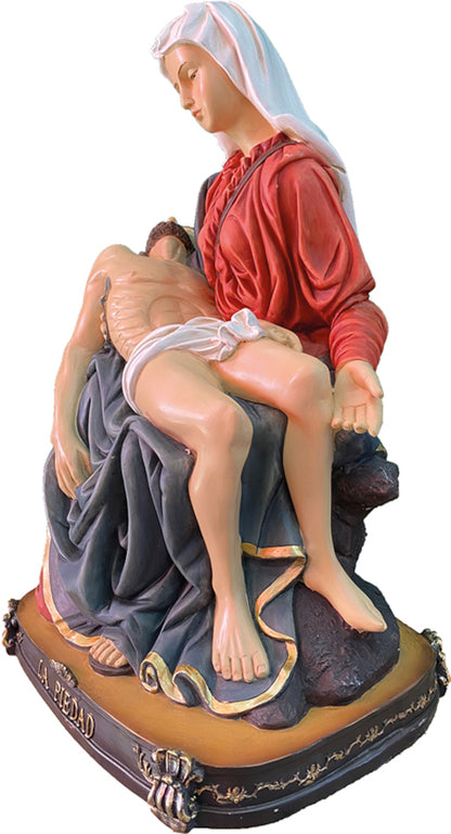 FADEDA Pietà  / Höhe:60 cm / handbemalt / detailgetreue Krippen Figuren - Weihnachten Tisch Dekoration Krippe Zubehör