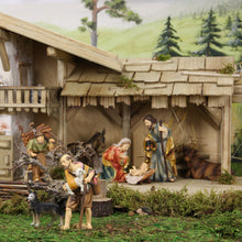 FADEDA Ochse  / Höhe:7 cm / handbemalt / detailgetreue Krippen Figuren - Weihnachten Tisch Dekoration Krippe Zubehör