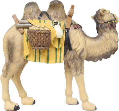 FADEDA Kamel  / Höhe:7 cm / handbemalt / detailgetreue Krippen Figuren - Weihnachten Tisch Dekoration Krippe Zubehör