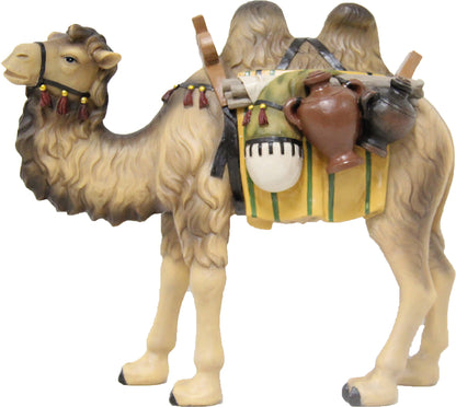FADEDA Kamel  / Höhe:7 cm / handbemalt / detailgetreue Krippen Figuren - Weihnachten Tisch Dekoration Krippe Zubehör