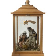FADEDA Hlg. Familie, Krippenblock  / Höhe:23 cm / handbemalt / detailgetreue Krippen Figuren - Weihnachten Tisch Dekoration Krippe Zubehör