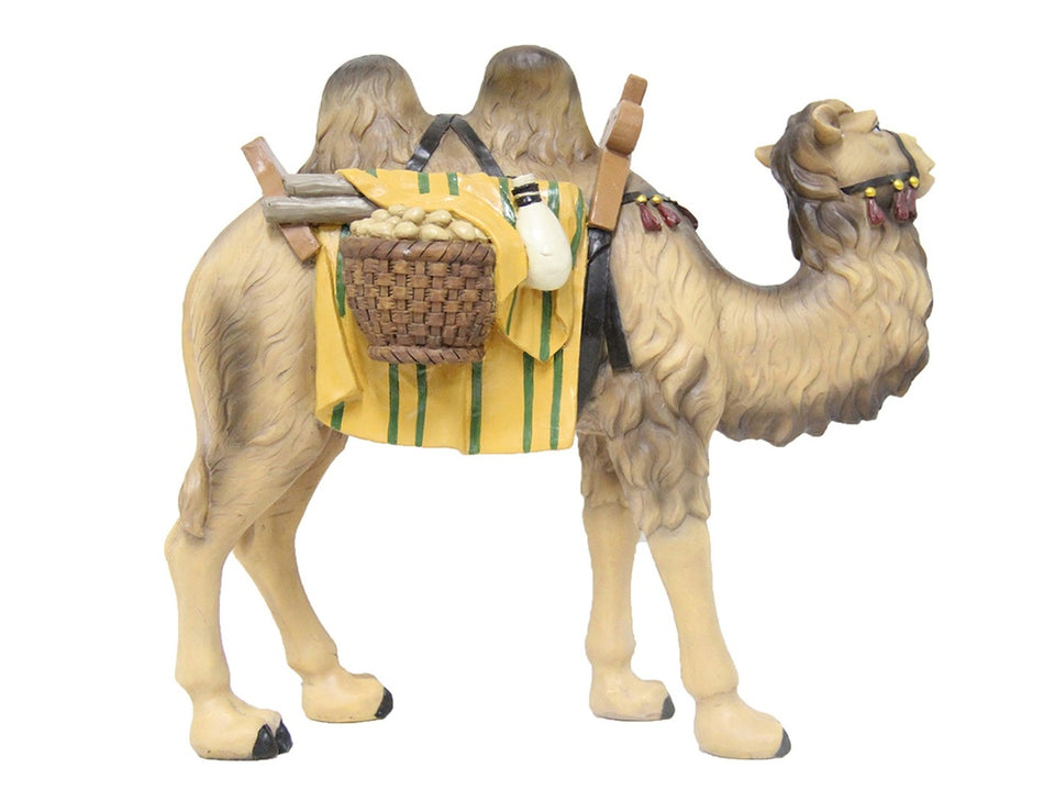 FADEDA Kamel   / Höhe:14,8 cm / handbemalt / detailgetreue Krippen Figuren - Weihnachten Tisch Dekoration Krippe Zubehör