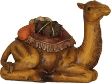 FADEDA JOK: Kamel liegend   / Höhe:6 cm / handbemalt / detailgetreue Krippen Figuren - Weihnachten Tisch Dekoration Krippe Zubehör
