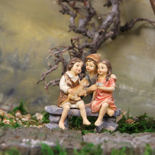 FADEDA JOK: Kindergruppe   / Höhe:10 cm / handbemalt / detailgetreue Krippen Figuren - Weihnachten Tisch Dekoration Krippe Zubehör