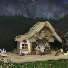 3x FADEDA Hlg. Familie   / Höhe:8 cm / handbemalt / detailgetreue Krippen Figuren - Weihnachten Tisch Dekoration Krippe Zubehör