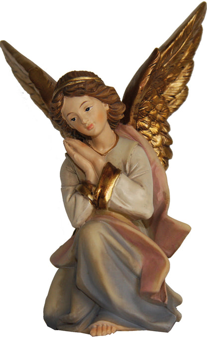 FADEDA Engel   / Höhe:11 cm / handbemalt / detailgetreue Krippen Figuren - Weihnachten Tisch Dekoration Krippe Zubehör