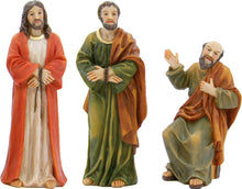 3x FADEDA Passionsfiguren: Verurteilung   / Höhe:9 cm / handbemalt / detailgetreue Krippen Figuren - Weihnachten Tisch Dekoration Krippe Zubehör