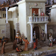 4x FADEDA Passionsfiguren: 4 Soldaten   / Höhe:9 cm / handbemalt / detailgetreue Krippen Figuren - Weihnachten Tisch Dekoration Krippe Zubehör