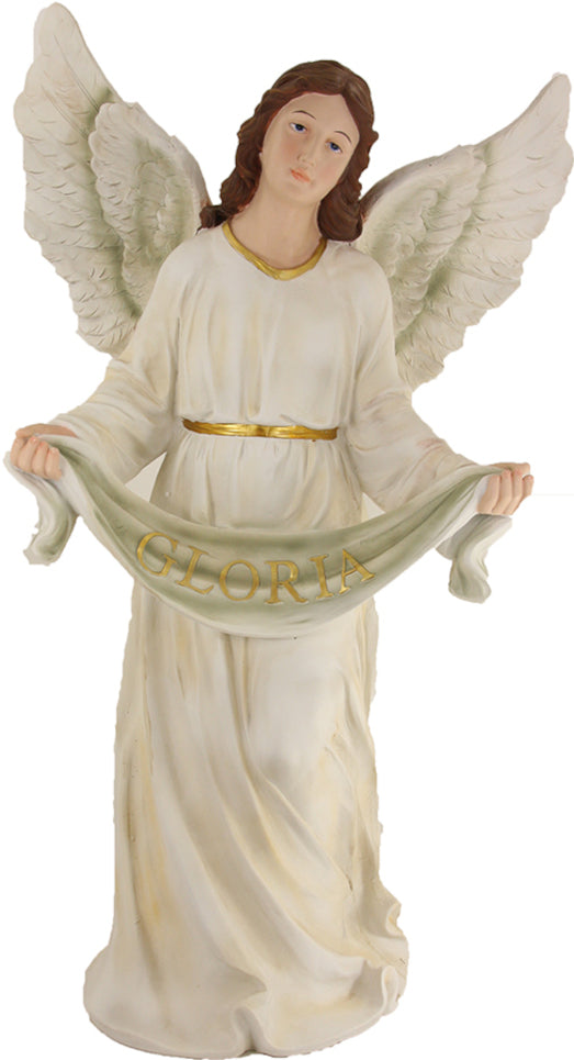 FADEDA Engel  / Höhe:100 cm / handbemalt / detailgetreue Krippen Figuren - Weihnachten Tisch Dekoration Krippe Zubehör