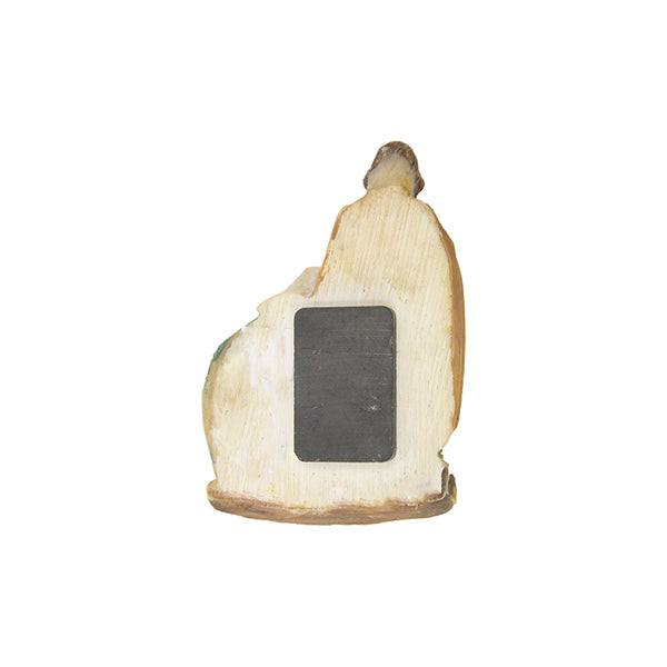FADEDA Krippenblock, Hlg. Familie, mit Magnet   / Höhe:8 cm / handbemalt / detailgetreue Krippen Figuren - Weihnachten Tisch Dekoration Krippe Zubehör
