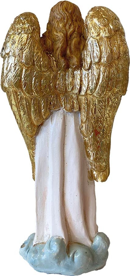 FADEDA Engel   / Höhe:11 cm / handbemalt / detailgetreue Krippen Figuren - Weihnachten Tisch Dekoration Krippe Zubehör
