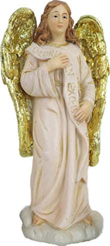 FADEDA Engel   / Höhe:11 cm / handbemalt / detailgetreue Krippen Figuren - Weihnachten Tisch Dekoration Krippe Zubehör