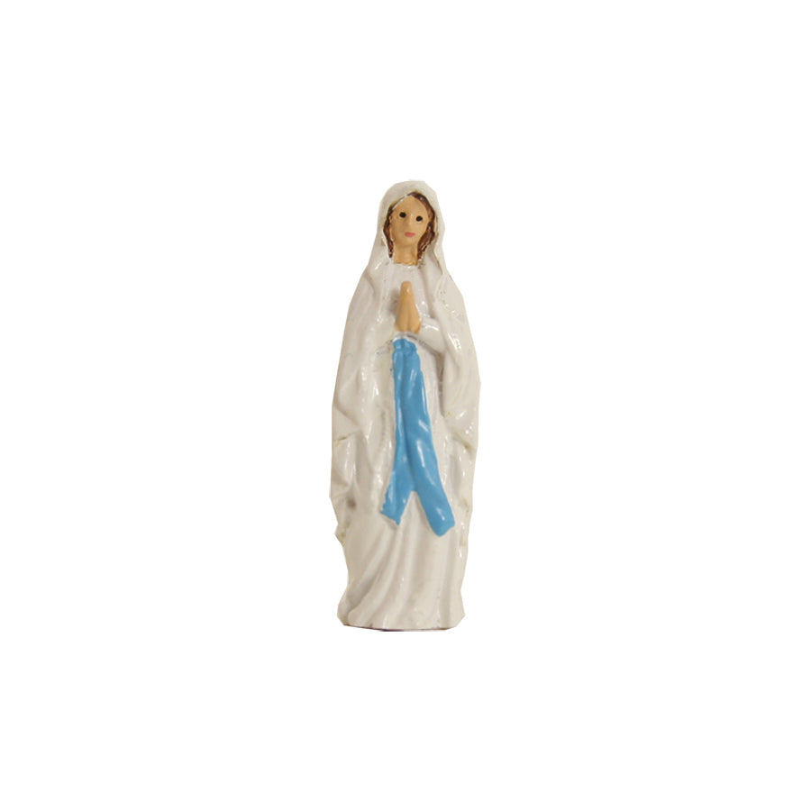 FADEDA Madonna betend   / Höhe:4 cm / handbemalt / detailgetreue Krippen Figuren - Weihnachten Tisch Dekoration Krippe Zubehör