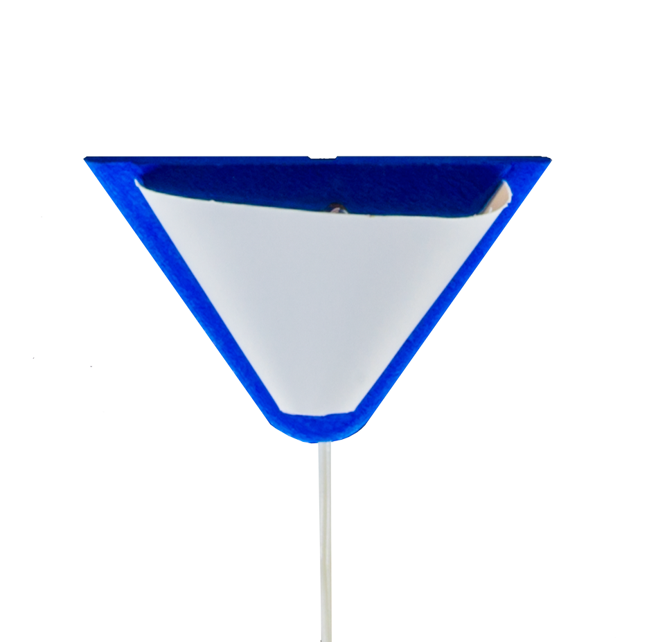 FADEDA Wandlampe blau 3,5V, LxBxH in mm: 20x40x20. Für Krippen, Miniatur-, Hobby- und Modellbau, Puppenhauszubehör u. Modelleisenbahn.