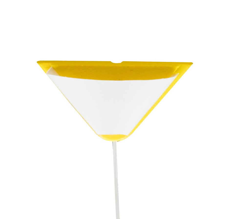 FADEDA Wandlampe gelb 3,5V, LxBxH in mm: 20x40x20. Für Krippen, Miniatur-, Hobby- und Modellbau, Puppenhauszubehör u. Modelleisenbahn.