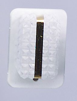 FADEDA Wandlampe 3,5V Kunststoffleuchte, LxBxH in mm: 30x30x35. Für Krippen, Miniatur-, Hobby- und Modellbau, Puppenhauszubehör u. Modelleisenbahn.