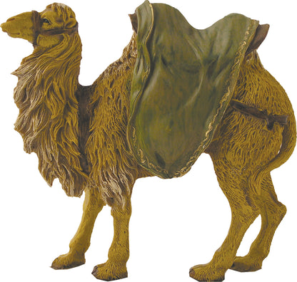 FADEDA Kamel   / Höhe:10 cm / handbemalt / detailgetreue Krippen Figuren - Weihnachten Tisch Dekoration Krippe Zubehör