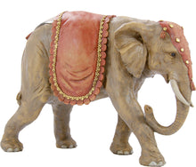 FADEDA Elefant   / Höhe:20 cm / handbemalt / detailgetreue Krippen Figuren - Weihnachten Tisch Dekoration Krippe Zubehör