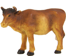 FADEDA Ochse   / Höhe:7 cm / handbemalt / detailgetreue Krippen Figuren - Weihnachten Tisch Dekoration Krippe Zubehör
