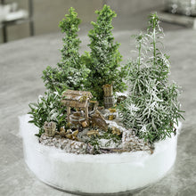4x FADEDA Wildschweinfamilie  / Höhe:5 cm / handbemalt / detailgetreue Krippen Figuren - Weihnachten Tisch Dekoration Krippe Zubehör