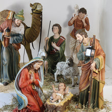FADEDA Kamel mit Decke  / Höhe:60 cm / handbemalt / detailgetreue Krippen Figuren - Weihnachten Tisch Dekoration Krippe Zubehör