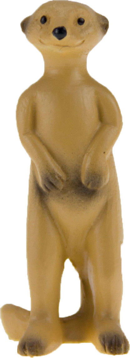 FADEDA Erdmännchen, stehend  / Höhe:4 cm / handbemalt / detailgetreue Krippen Figuren - Weihnachten Tisch Dekoration Krippe Zubehör
