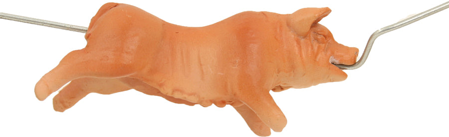 FADEDA Sau am Spieß  / Höhe:7 cm / handbemalt / detailgetreue Krippen Figuren - Weihnachten Tisch Dekoration Krippe Zubehör