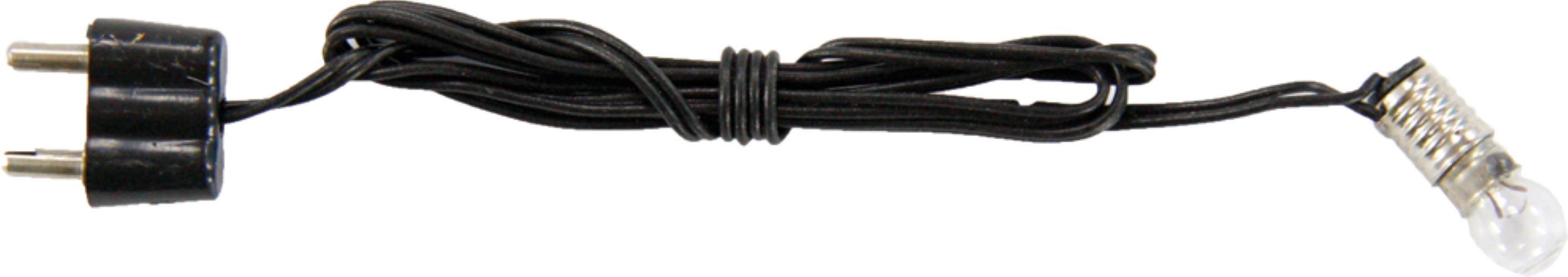 FADEDA Birnchen mit Kabel E10 weiß  / Höhe:20 cm / handbemalt / detailgetreue Krippen Figuren - Weihnachten Tisch Dekoration Krippe Zubehör