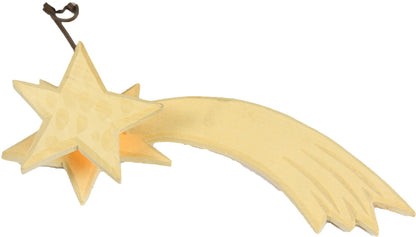 FADEDA Komet beleuchtet, LED  / Höhe:16 cm / handbemalt / detailgetreue Krippen Figuren - Weihnachten Tisch Dekoration Krippe Zubehör