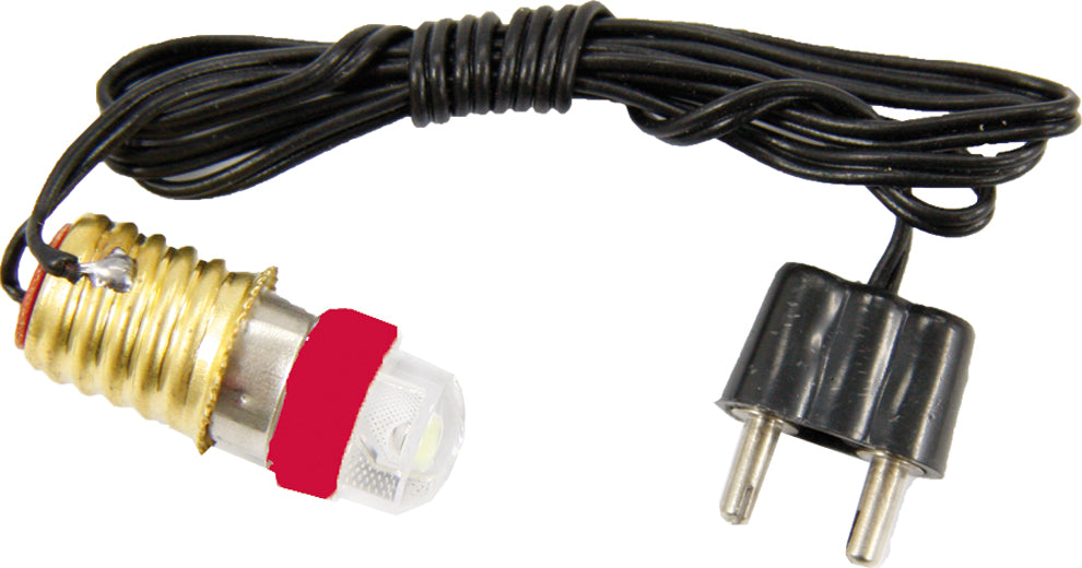 FADEDA LED mit Kabel + Stecker rot, 3,5 V, 0,7 W  / Höhe:50 cm / handbemalt / detailgetreue Krippen Figuren - Weihnachten Tisch Dekoration Krippe Zubehör