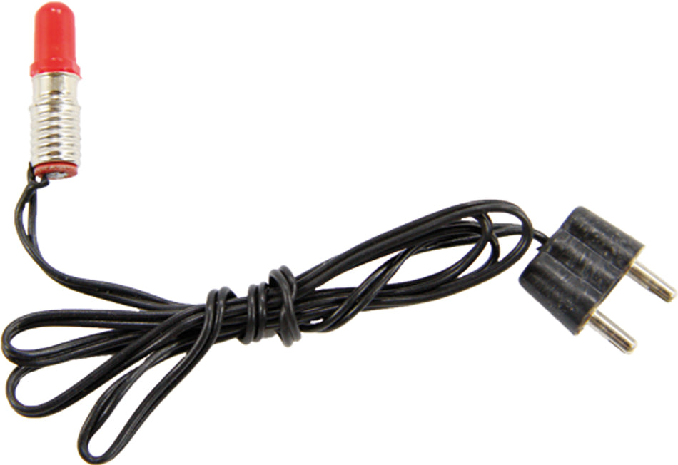 FADEDA LED mit Kabel + Stecker,  rot, 3,5 V, 0,7 W  / Höhe:50 cm / handbemalt / detailgetreue Krippen Figuren - Weihnachten Tisch Dekoration Krippe Zubehör