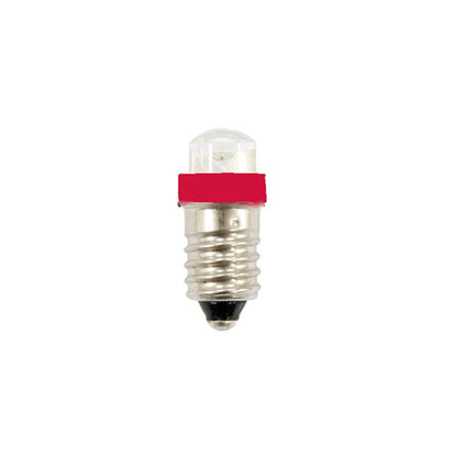 FADEDA LED-Birne rot, 3,5 V  / Höhe:2 cm / handbemalt / detailgetreue Krippen Figuren - Weihnachten Tisch Dekoration Krippe Zubehör