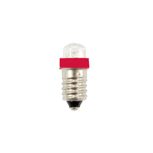 FADEDA LED-Birne rot, 3,5 V  / Höhe:2 cm / handbemalt / detailgetreue Krippen Figuren - Weihnachten Tisch Dekoration Krippe Zubehör