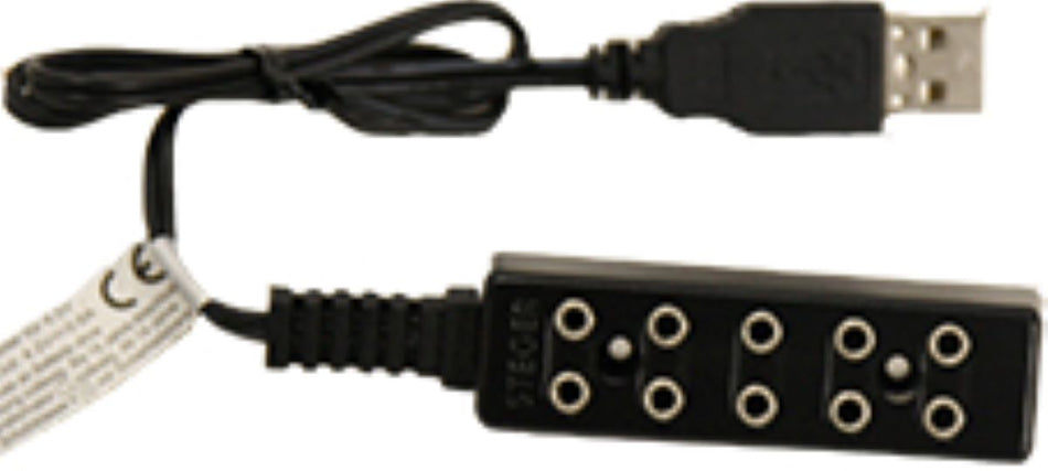 FADEDA 5-fach Verteiler für 4,5V/0,6 A, USB  / Höhe:45 cm / handbemalt / detailgetreue Krippen Figuren - Weihnachten Tisch Dekoration Krippe Zubehör