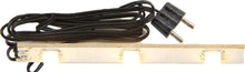 FADEDA LED-Streifen mit Stecker, 3 LED auf 7cm, weiß  / Höhe:96 cm / handbemalt / detailgetreue Krippen Figuren - Weihnachten Tisch Dekoration Krippe Zubehör